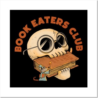 Book eaters club Posters and Art